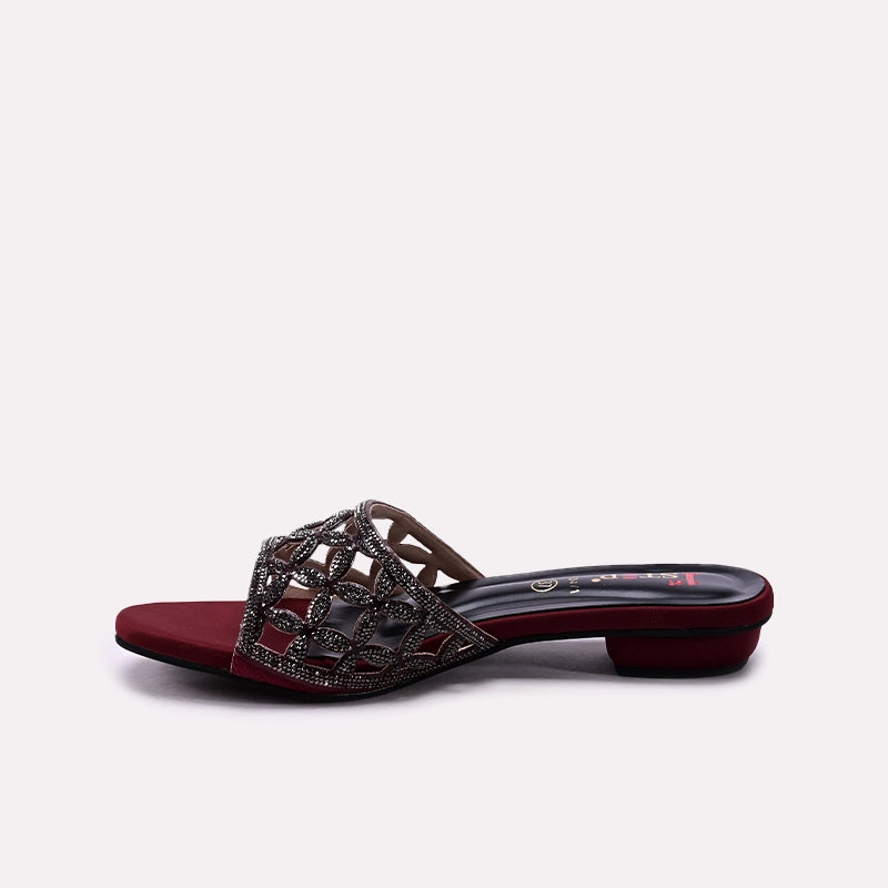 Fancy Slipper Maroon 0413471