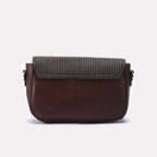 Hand Bag Dark Brown 0322327