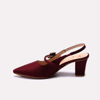Casual Court Shoes Maroon 0450229
