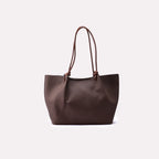 Casual Shoulder Bag Dark Brown 0331765