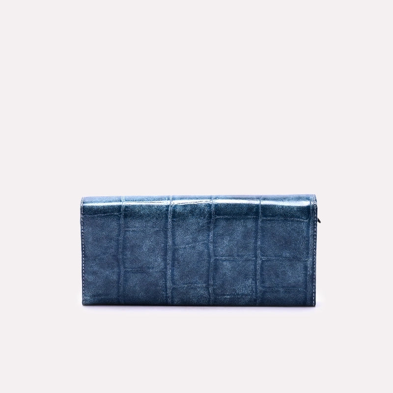Ladies Casual Wallet Blue 0310363