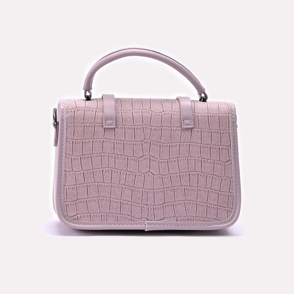 Hand Bag Purple 0322334