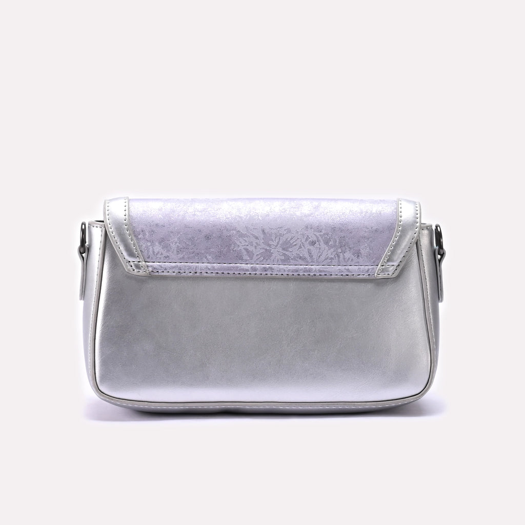 Hand Bag Silver 0322336