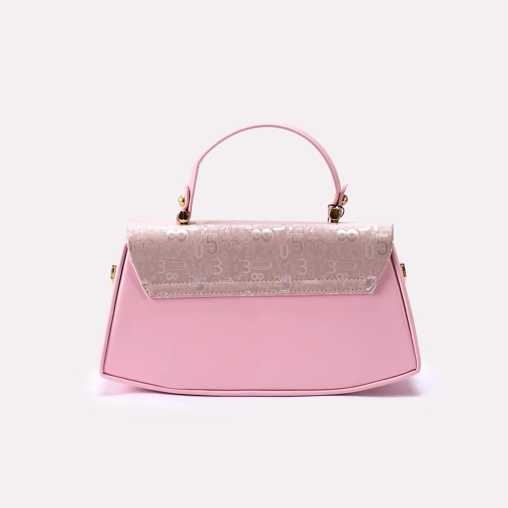 Casual Hand Bags Pink 0322159