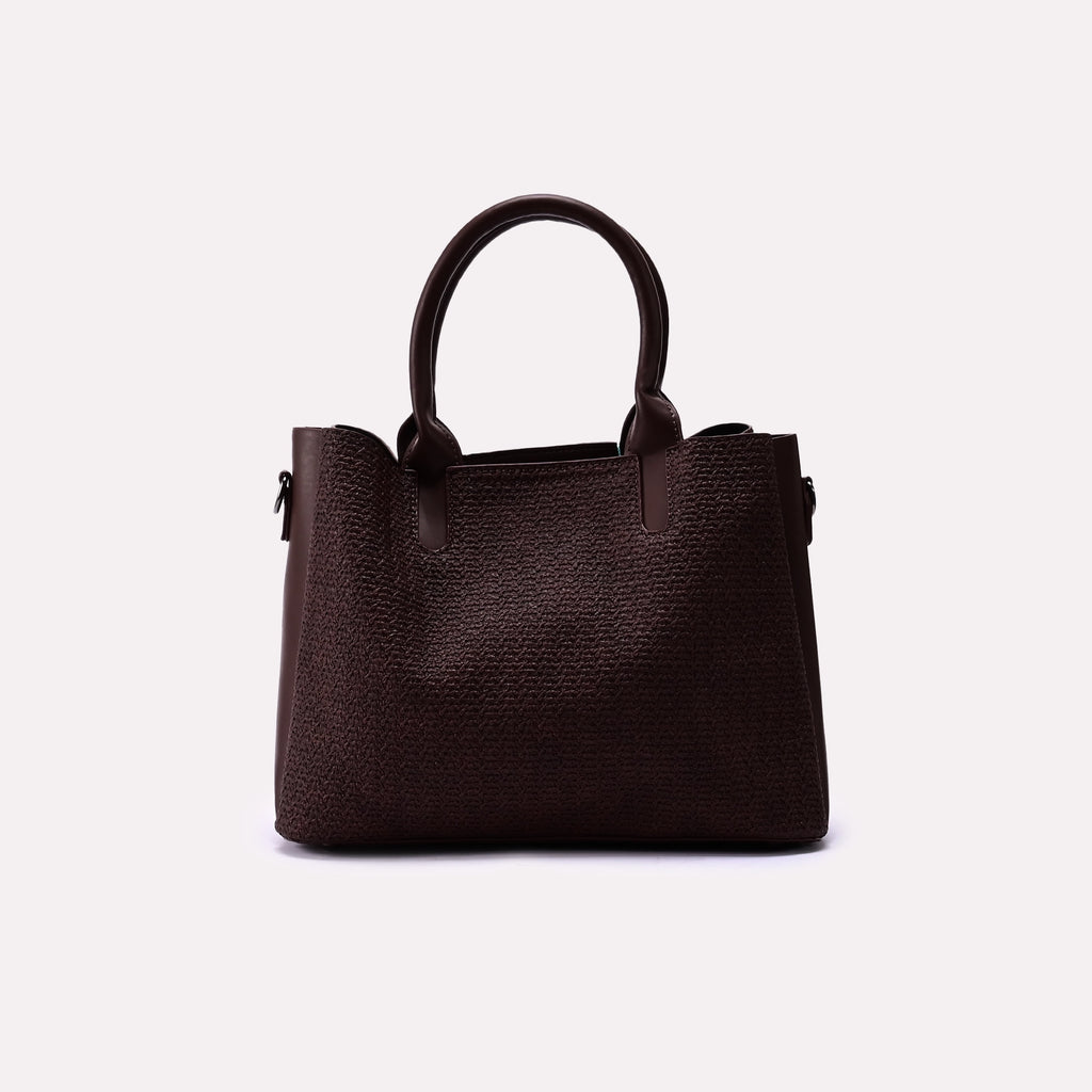 Casual Shoulder Bag Brown 0331758