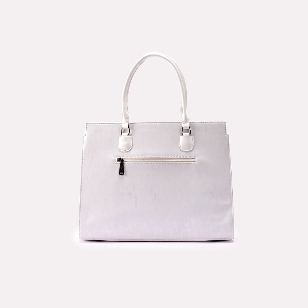 Casual Shoulder Bag White 0331774