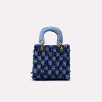 Blue Casual Hand Bags 0322011