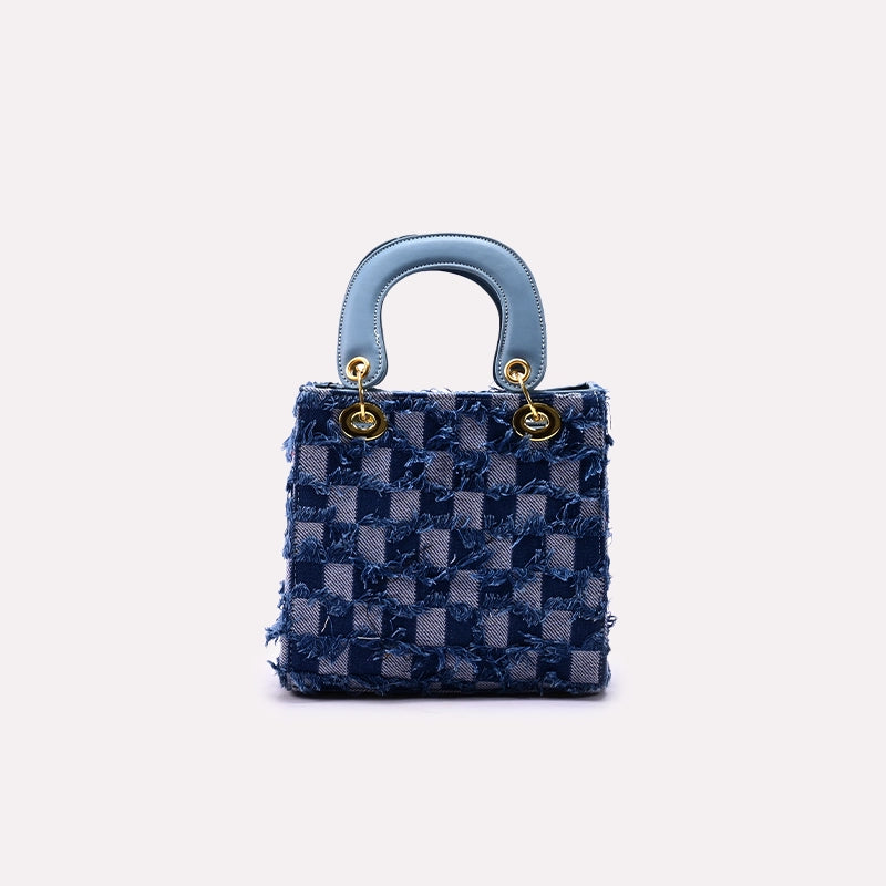 Blue Casual Hand Bags 0322011