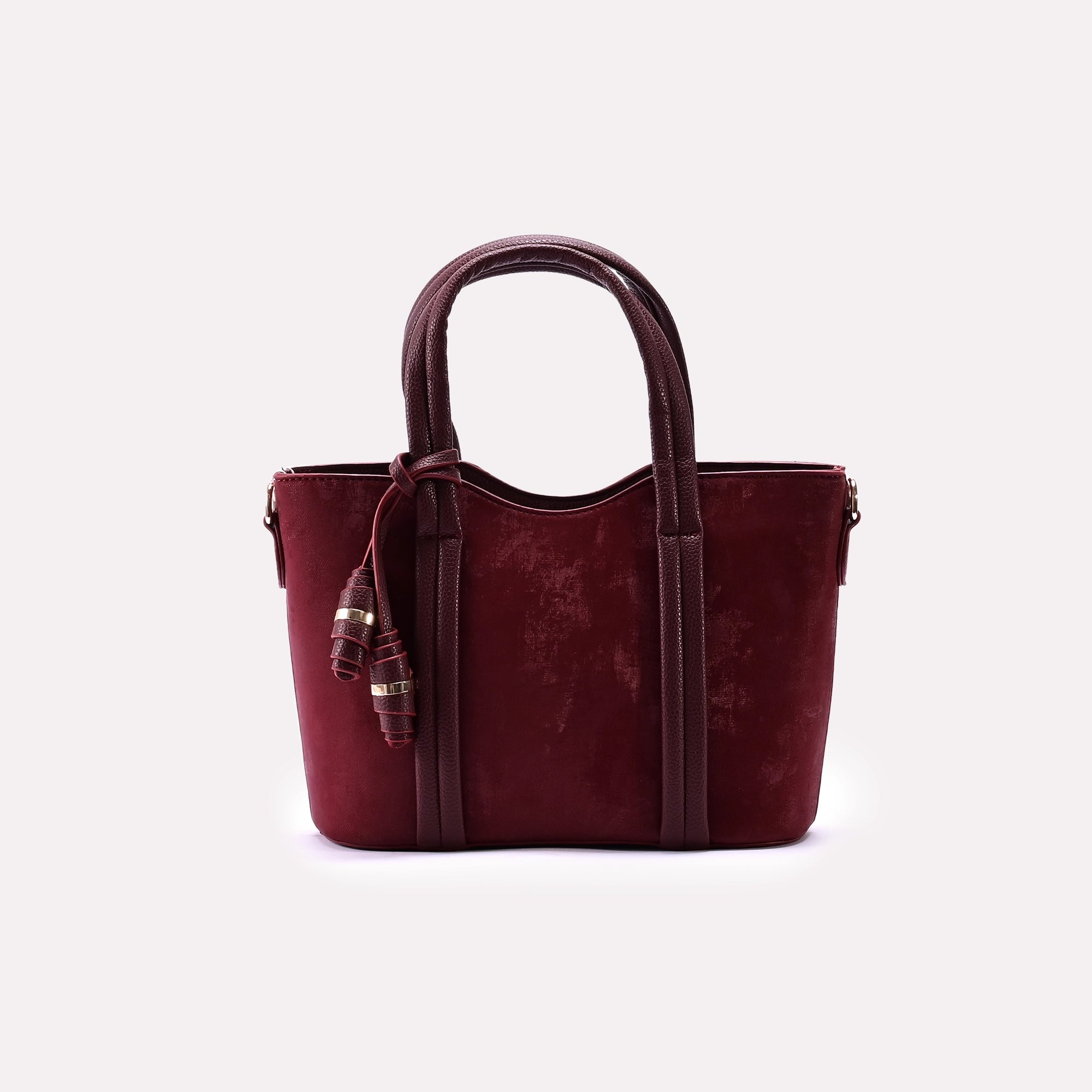 Casual Hand Bags Maroon 0322265