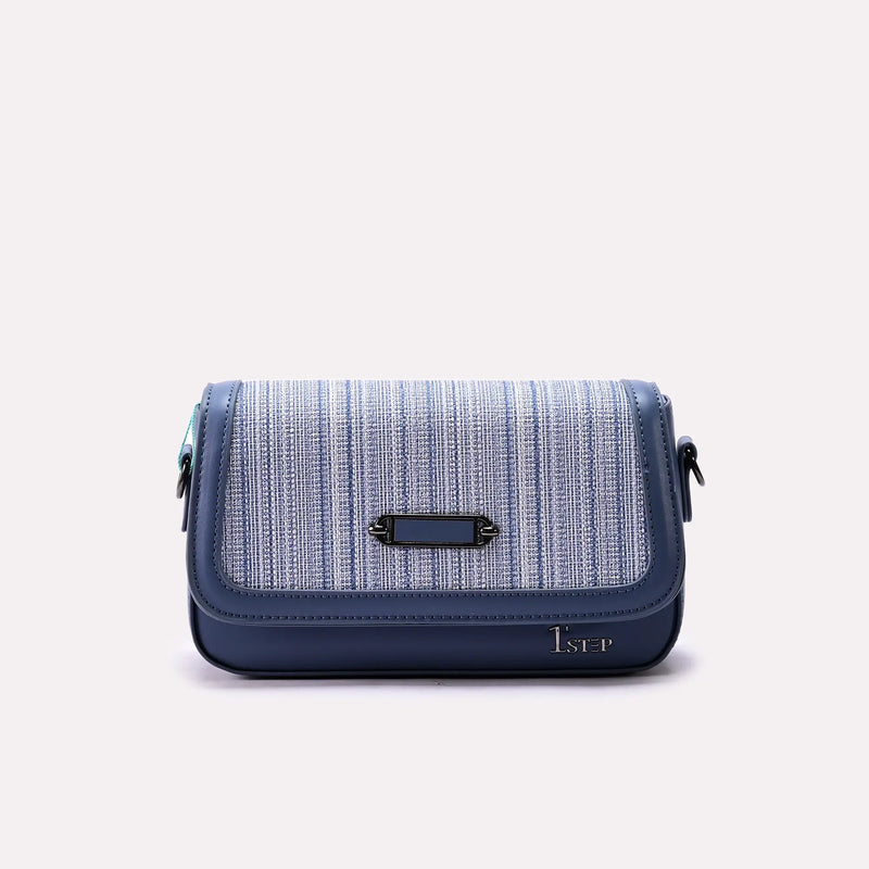 Casual Hand Bag Blue 0322116