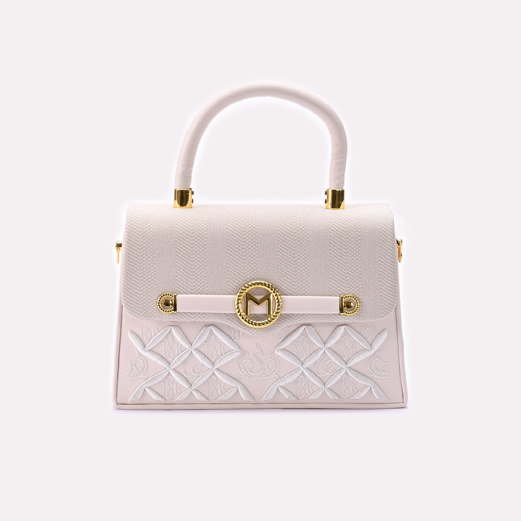 Hand Bag White 0322317