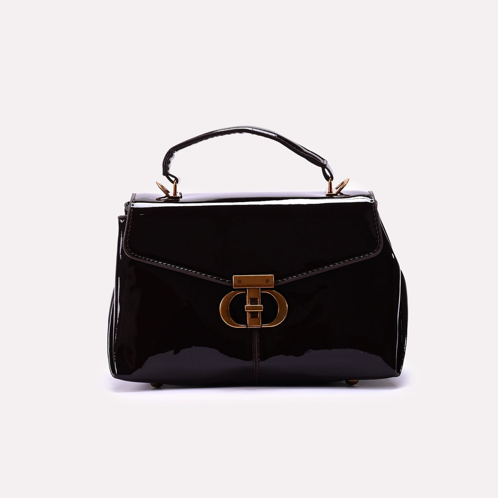 Casual Hand Bags Dark Brown 0322213