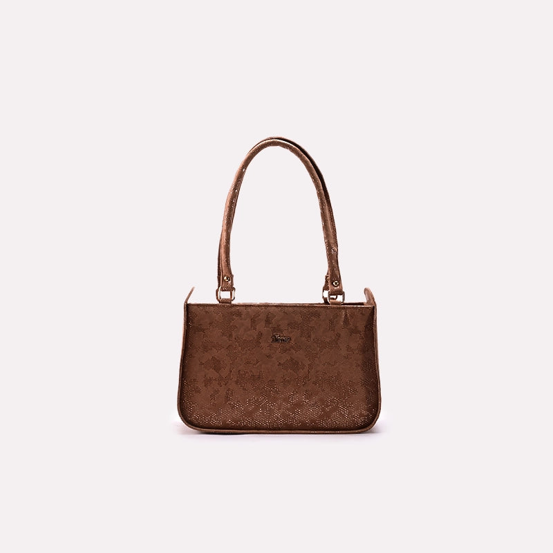 Casual Shoulder Bag Light Brown 0331422