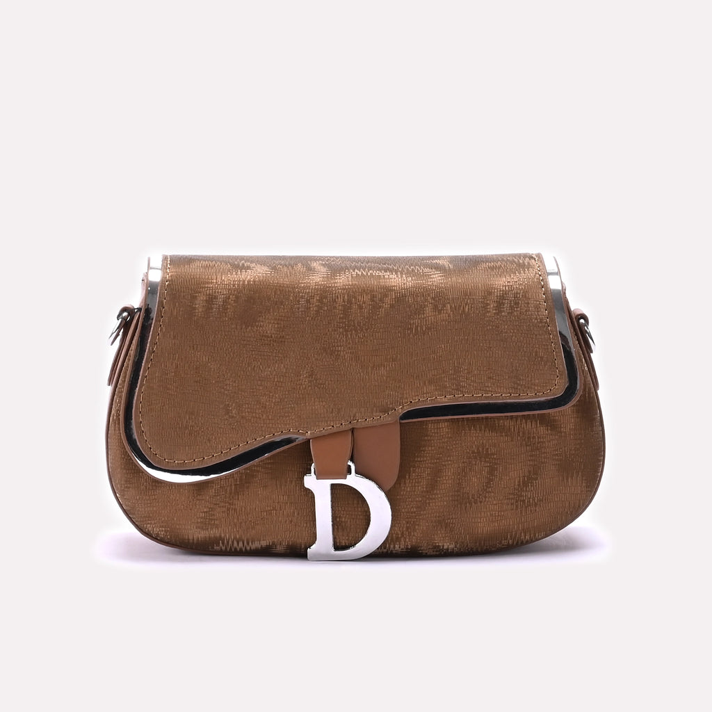 Hand Bag Brown 0322325