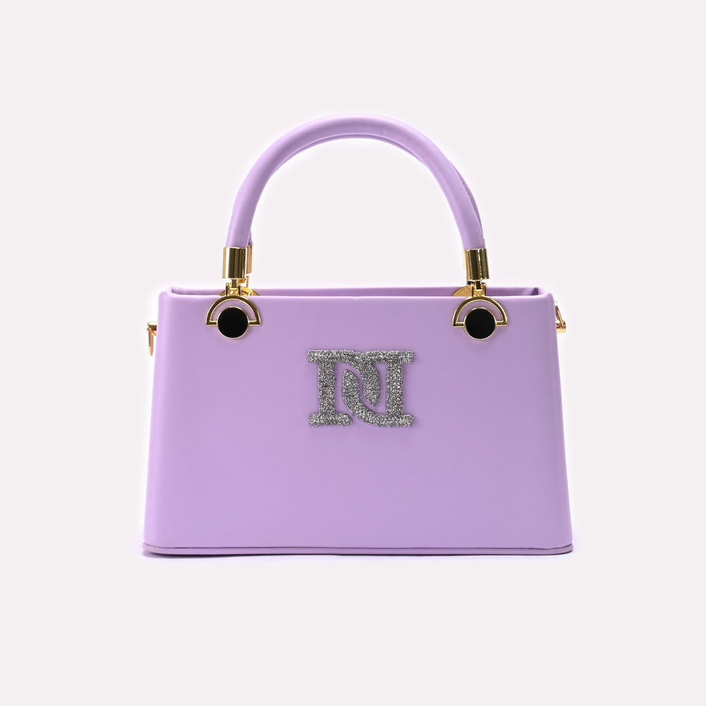 Hand Bag Purple 0322323