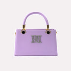 Hand Bag Purple 0322323