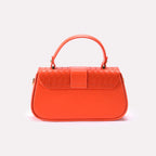 Casual Hand Bags Orange 0322158