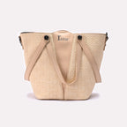 Hand Bag Beige 0322329