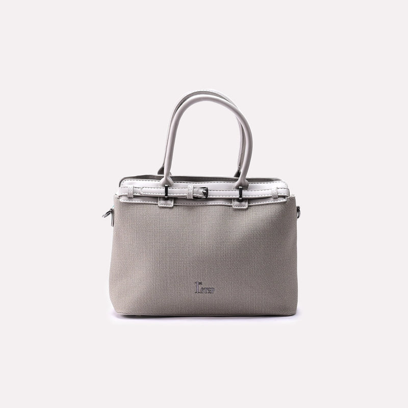 Casual Shoulder Bag Gray 0331584