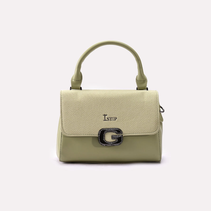 Casual Hand Bag Light Green 0322184