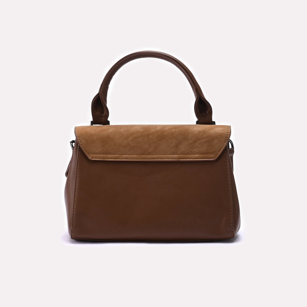 Hand Bag Brown 0322333