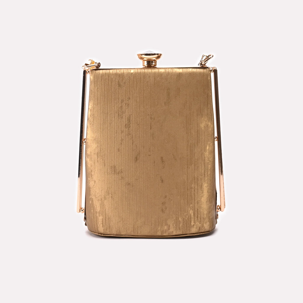 Hand bag Golden 0322343