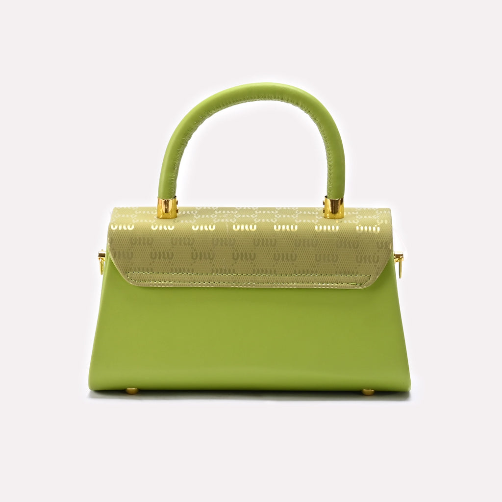 Hand Bag Green 0322318