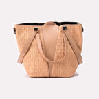 Casual Hand Bag Beige 0322298