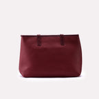 Casual Shoulder Bags Maroon 0331740