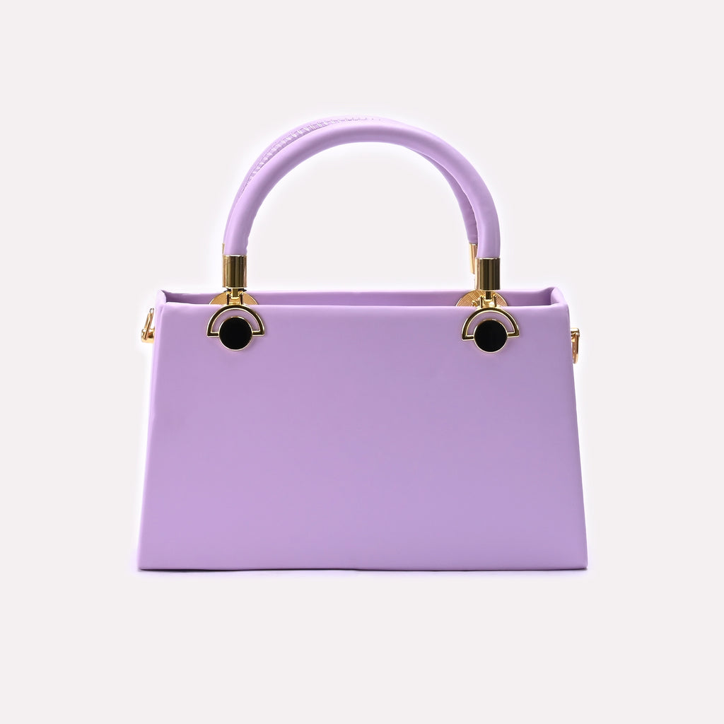 Hand Bag Purple 0322323