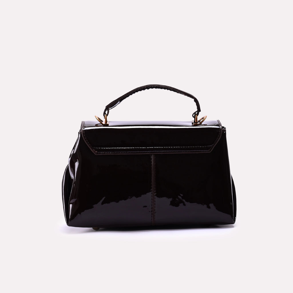 Casual Hand Bags Dark Brown 0322213