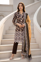 Cocoaelle – 3 Piece Stitched Lawn Suit 15R1149