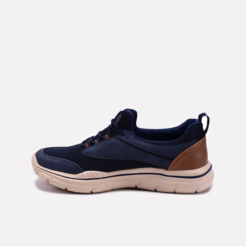 Blue Casual Sneakers Mens 0120571