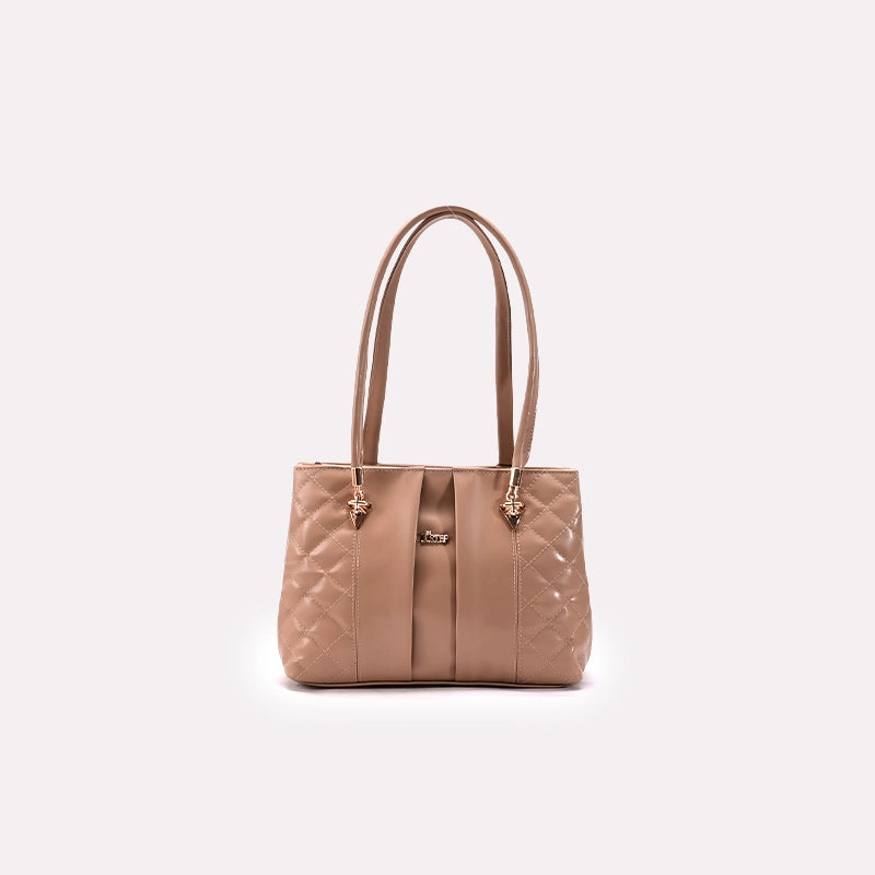 Casual  Shoulder Bags Light Brown 0331554