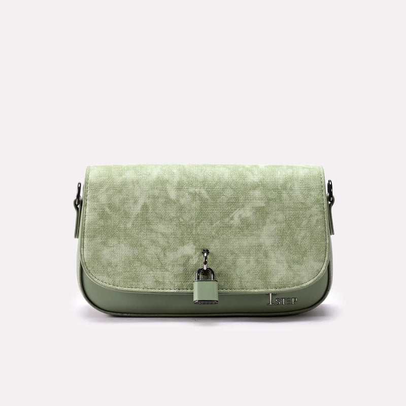 Casual Hand Bag Light Green 0322115