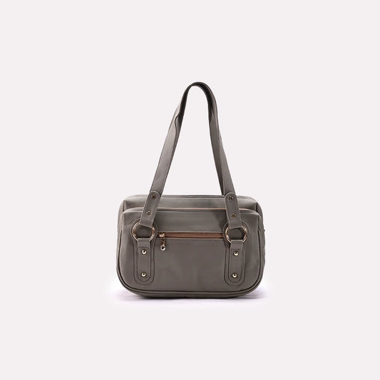 Casual Shoulder Bags Light Gray 0331489
