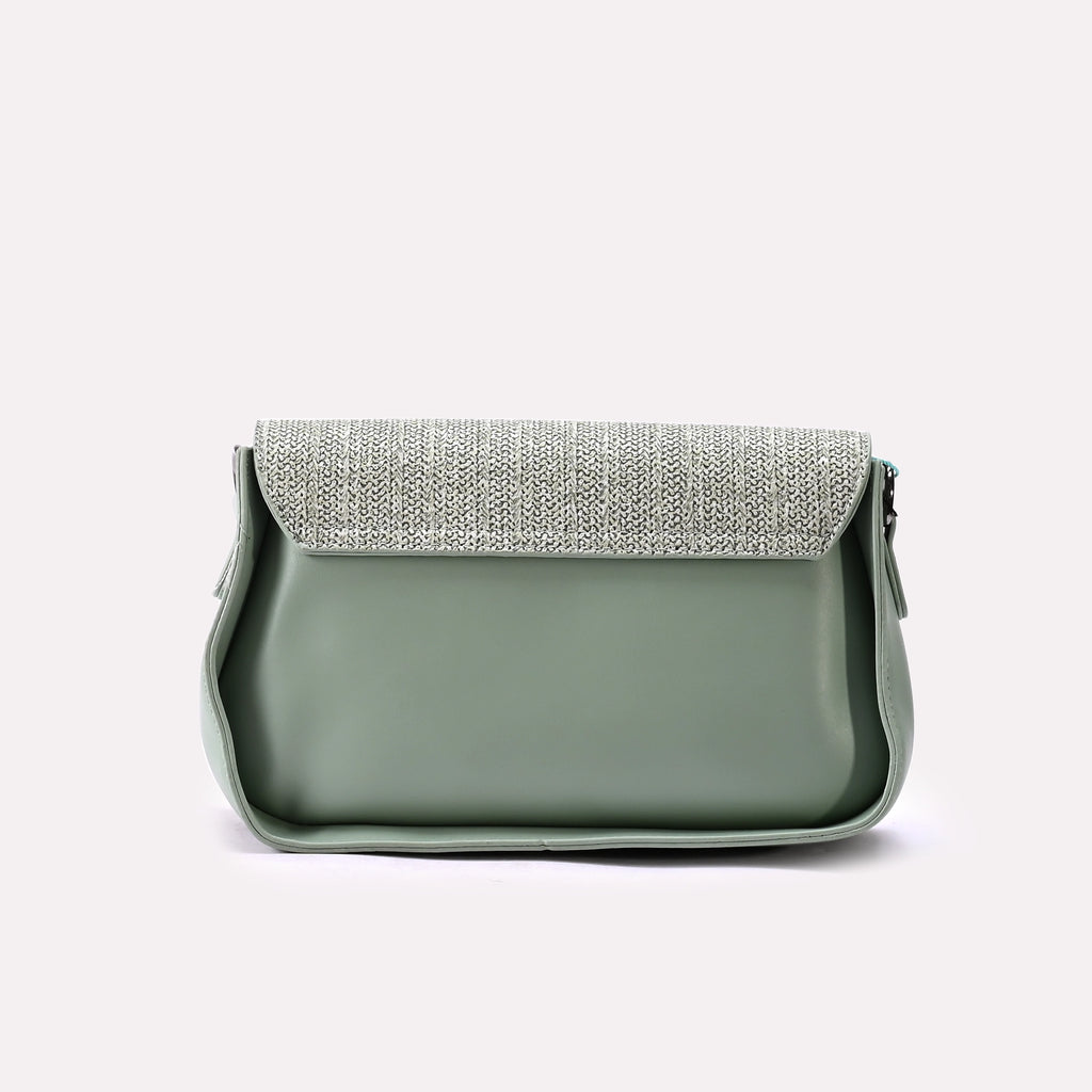 Casual Hand Bags Light Green 0322186