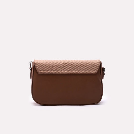Casual Hand Bags Brown 0322038
