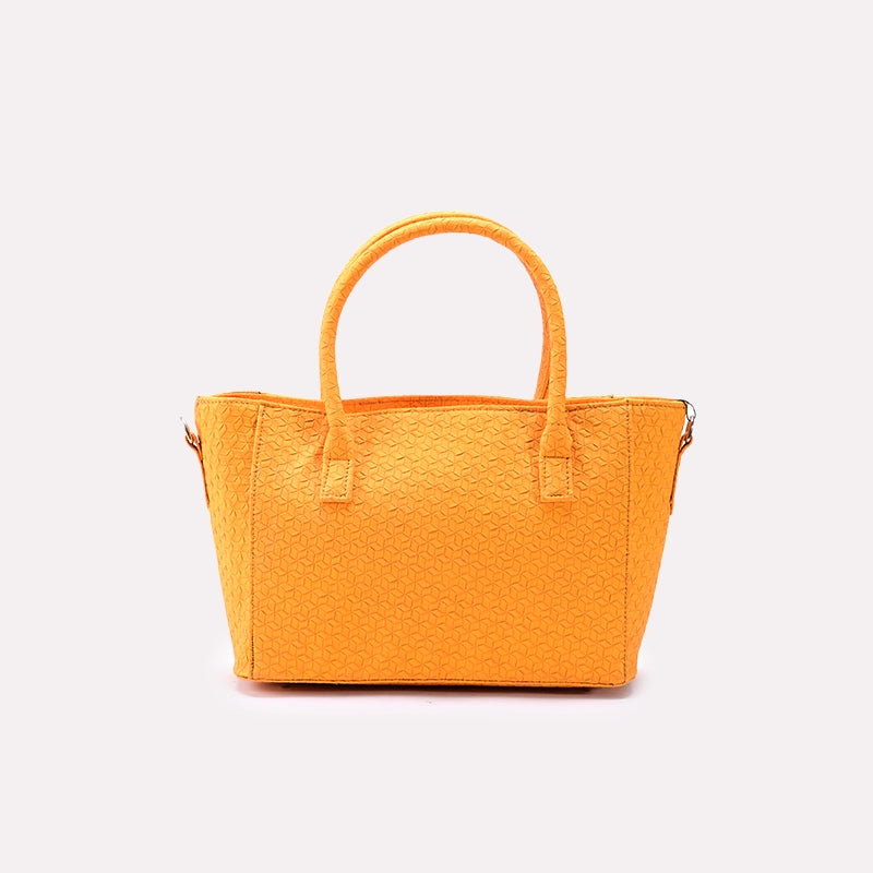 Yellow Casual Shoulder Bags 0331464