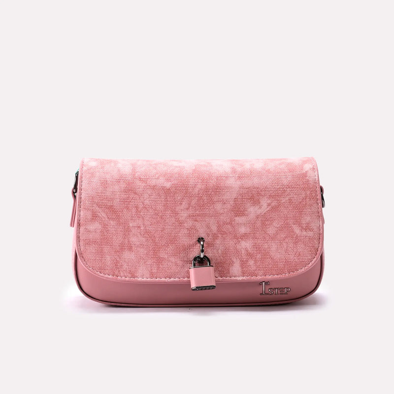 Casual Hand Bag Pink 0322115