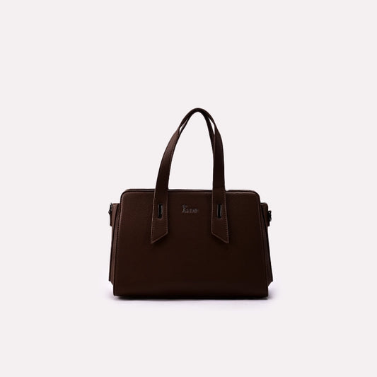 Casual Shoulder Bags Dark Brown 0331494