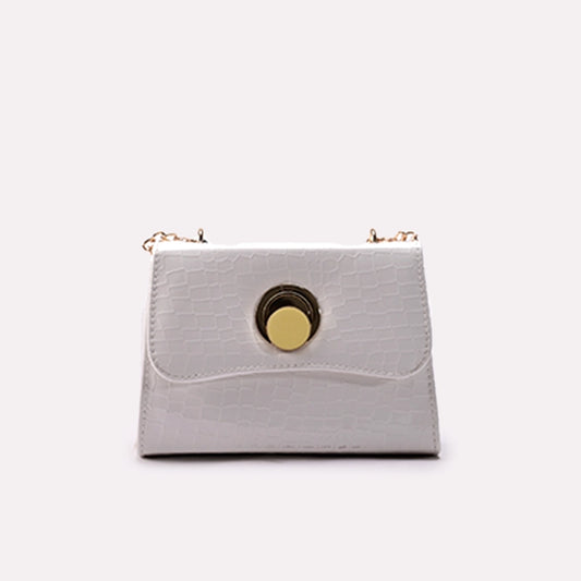 Casual Hand Bags White 0322056