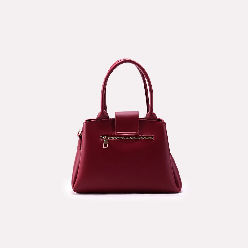 Casual Shoulder Bags Maroon 0331526