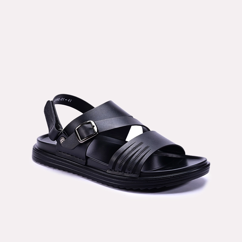 Black Casual Sandals