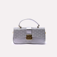 Casual Hand Bags Silver 0322155