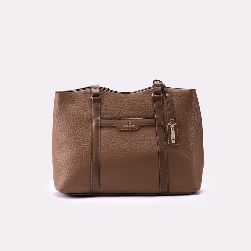 Casual Shoulder Bag Light Brown 0331739