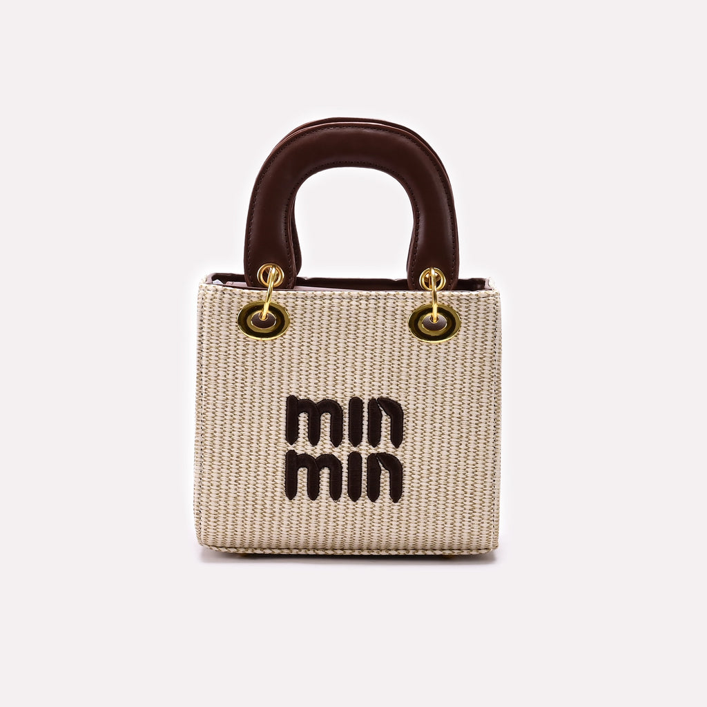 Hand Bag Brown 0322307
