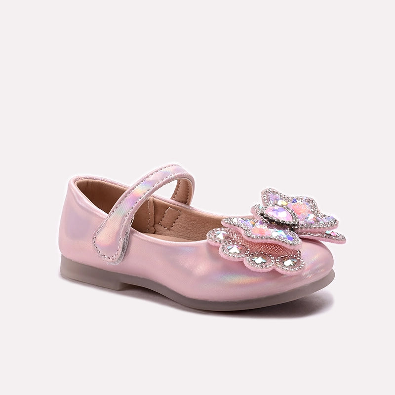 Baby Fancy Pumps Peach 710599