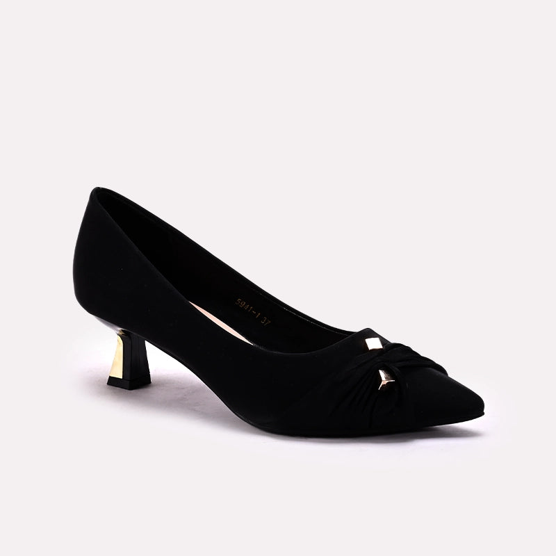 Fancy Court Shoes Black 0450160