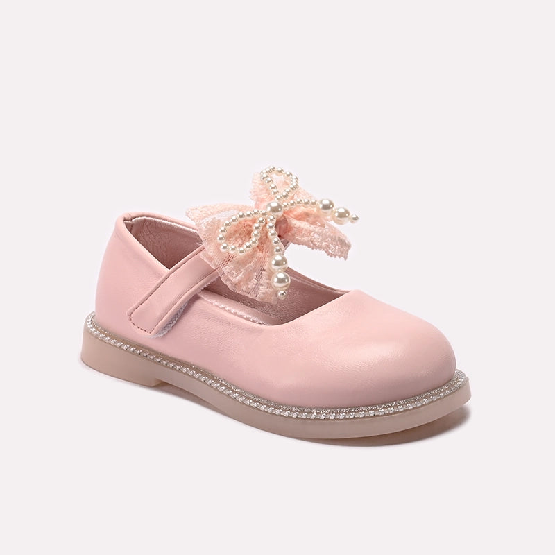 Girl Fancy Pumps Pink 0710732